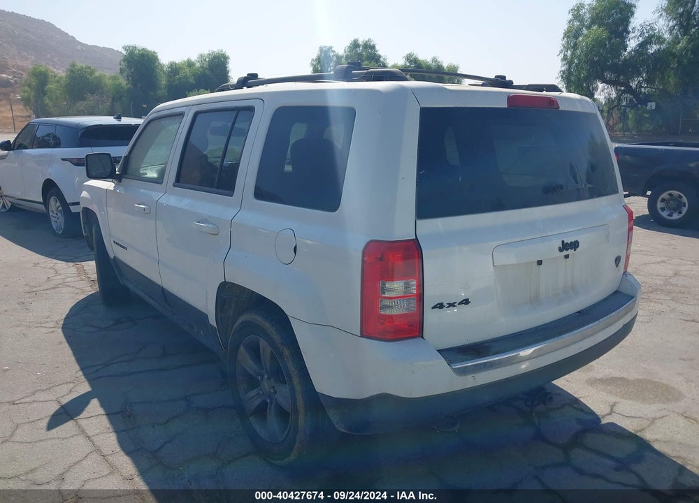 2013 JEEP PATRIOT LATITUDE VIN: 1C4NJRFB1DD279862