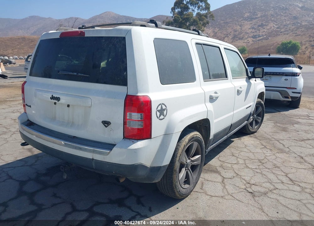 2013 JEEP PATRIOT LATITUDE VIN: 1C4NJRFB1DD279862