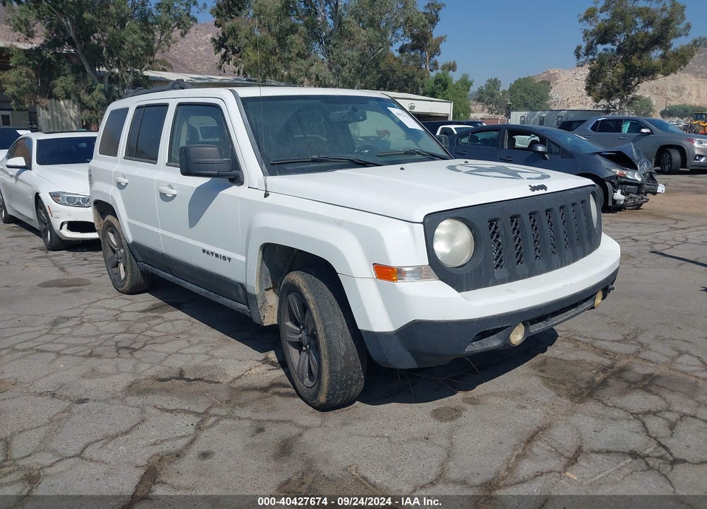 2013 JEEP PATRIOT LATITUDE VIN: 1C4NJRFB1DD279862