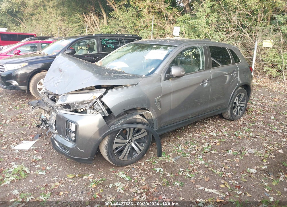 2022 MITSUBISHI OUTLANDER SPORT VIN: JA4ARUAU4NU022645