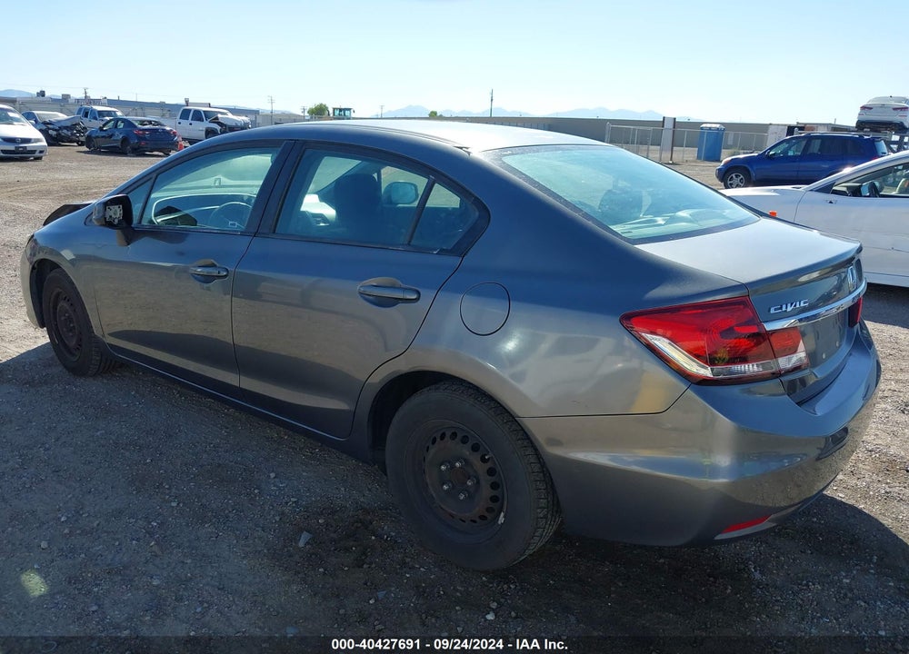 2013 HONDA CIVIC LX VIN: 19XFB2F56DE204026