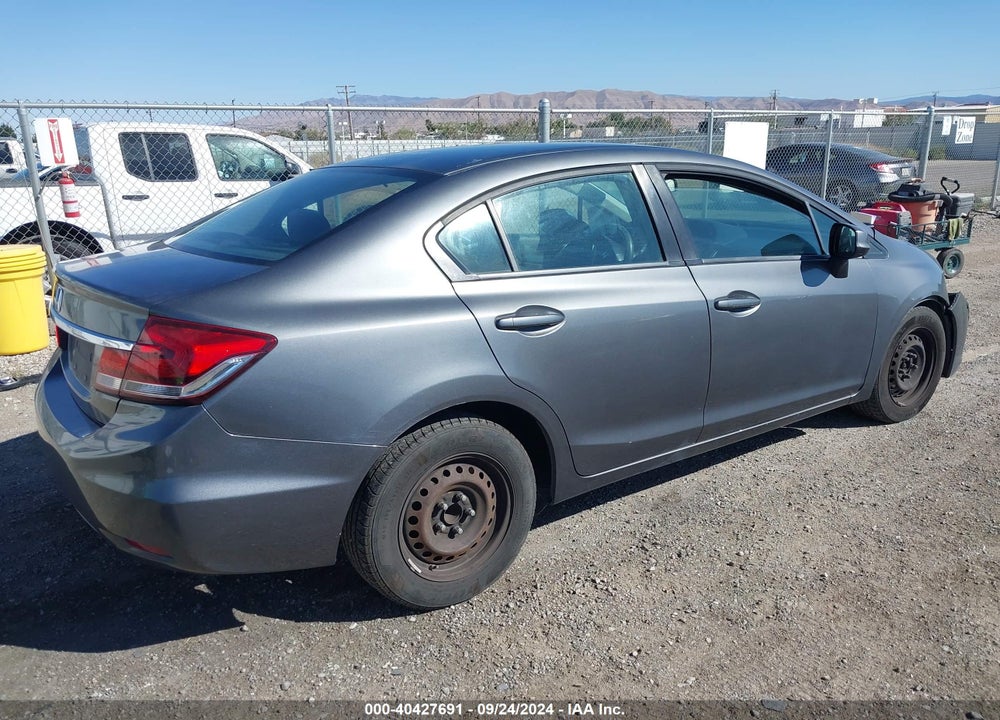 2013 HONDA CIVIC LX VIN: 19XFB2F56DE204026