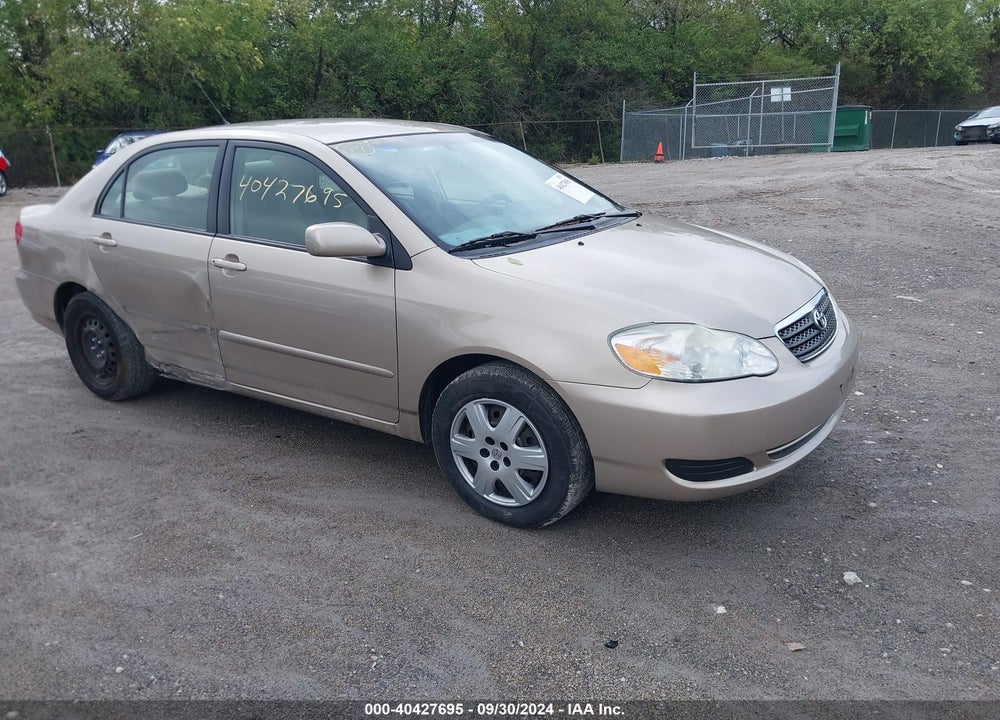 2007 TOYOTA COROLLA LE VIN: 2T1BR32E47C844471