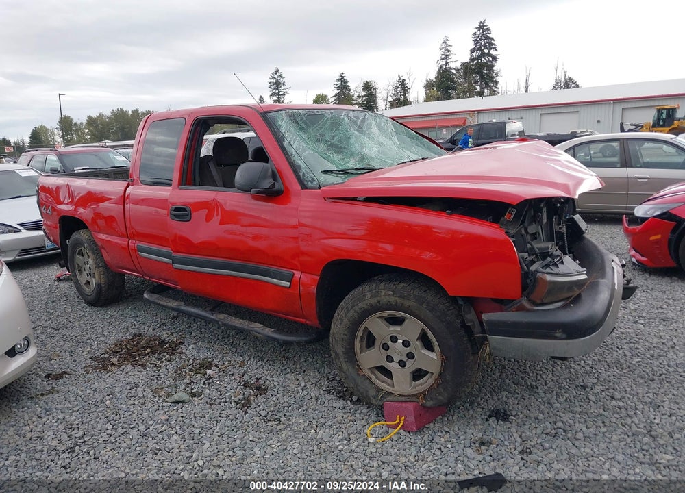 2005 CHEVROLET SILVERADO 1500 LS VIN: 1GCEK19B45E149175