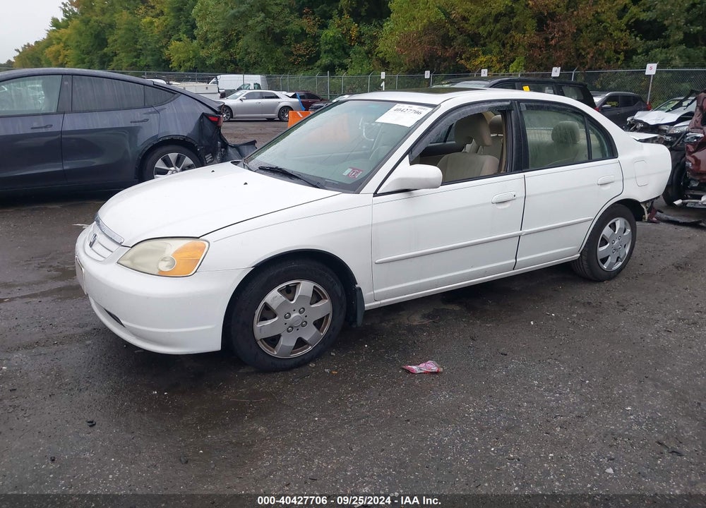 2003 HONDA CIVIC EX VIN: 2HGES268X3H592386