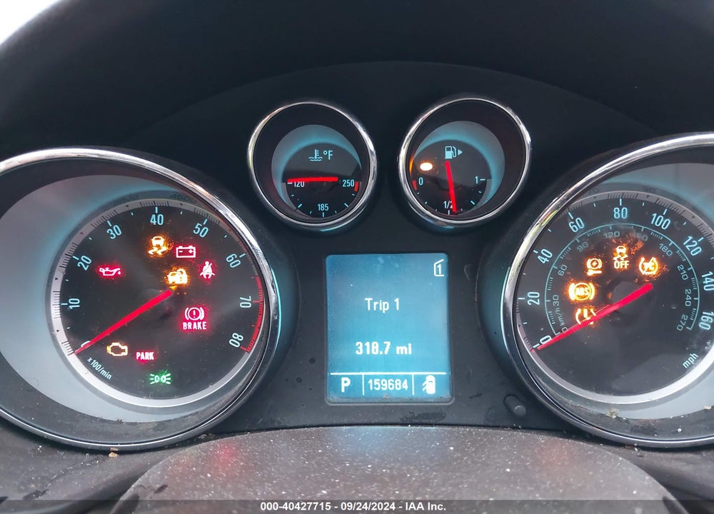2011 BUICK REGAL CXL TURBO RUSSELSHEIM VIN: W04GY5GV5B1058375