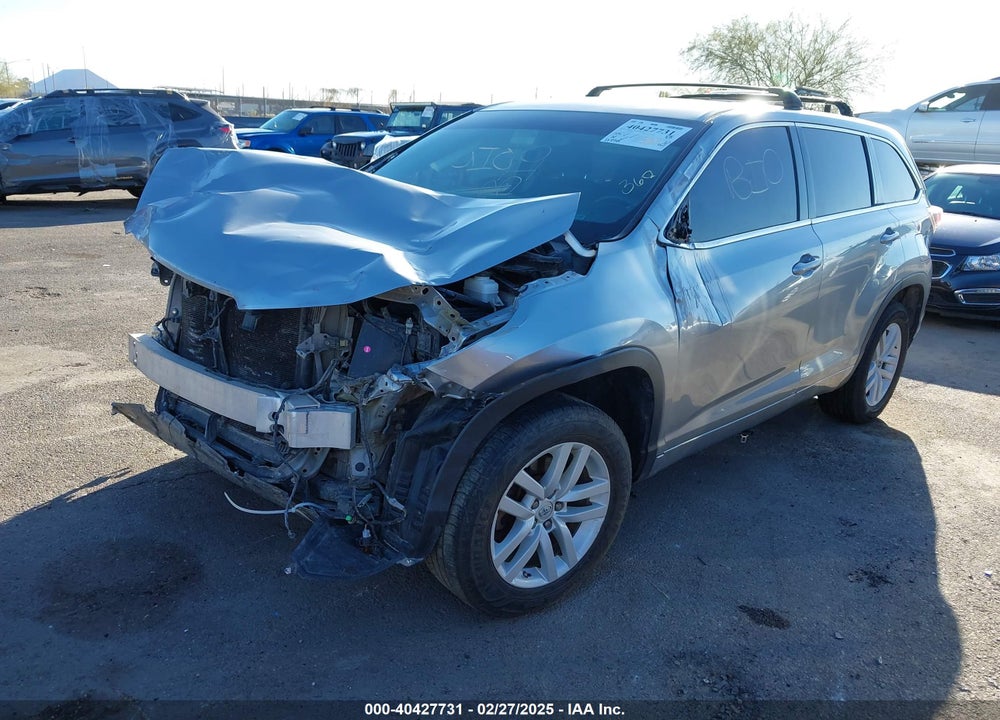 2015 TOYOTA HIGHLANDER VIN: 5TDZKRFH6FS075679