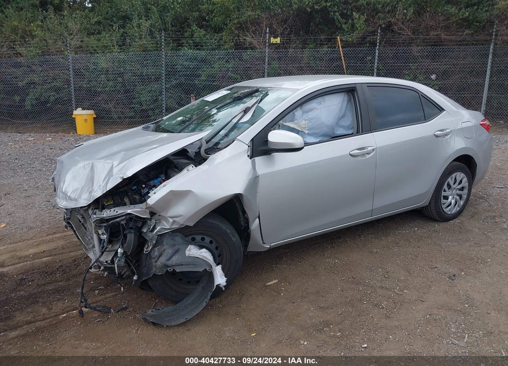 2018 TOYOTA COROLLA LE VIN: 5YFBURHEXJP751812