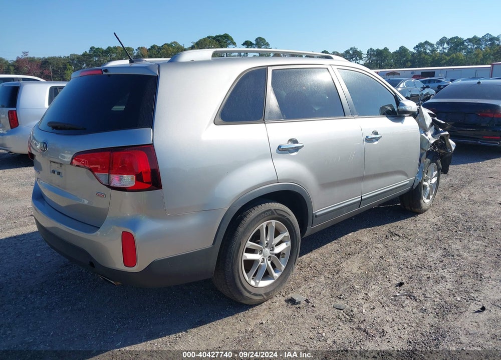 2014 KIA SORENTO LX V6 VIN: 5XYKT4A74EG481827