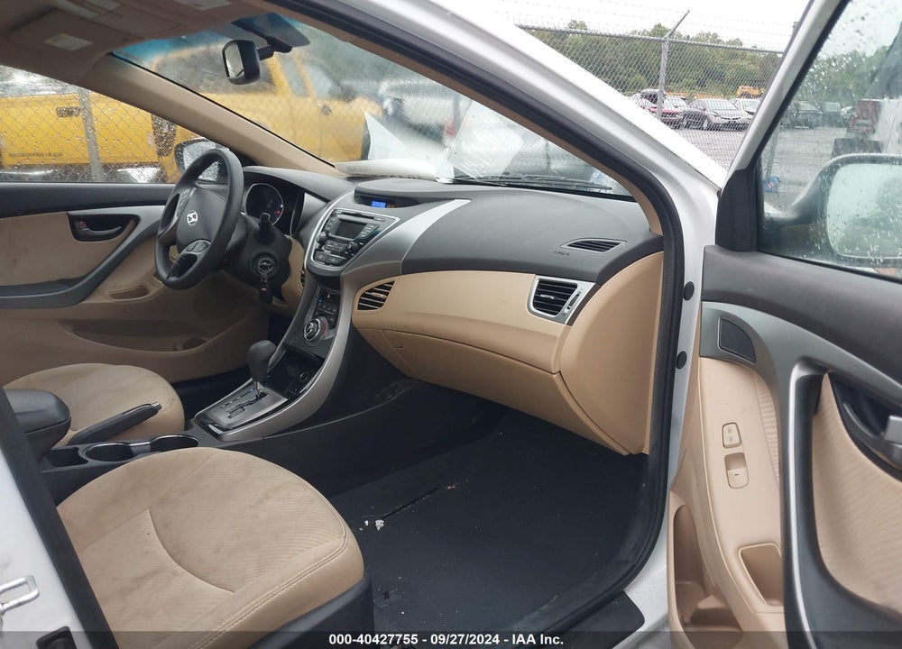 2013 HYUNDAI ELANTRA GLS VIN: 5NPDH4AE7DH260545