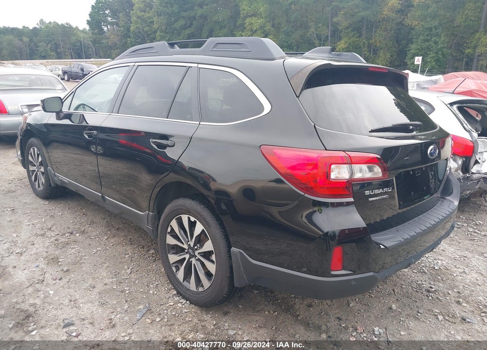 2017 SUBARU OUTBACK 3.6R LIMITED VIN: 4S4BSENC6H3400380