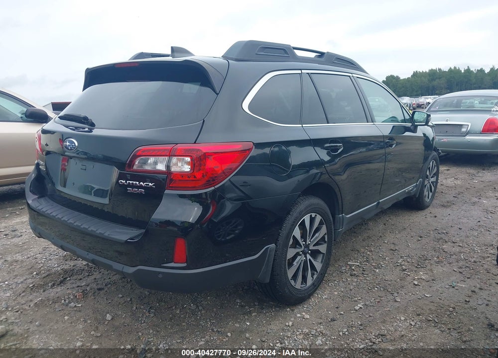2017 SUBARU OUTBACK 3.6R LIMITED VIN: 4S4BSENC6H3400380