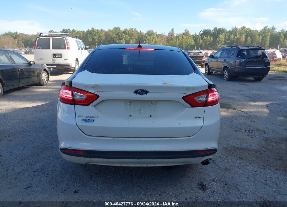2014 FORD FUSION S VIN: 3FA6P0G7XER376713