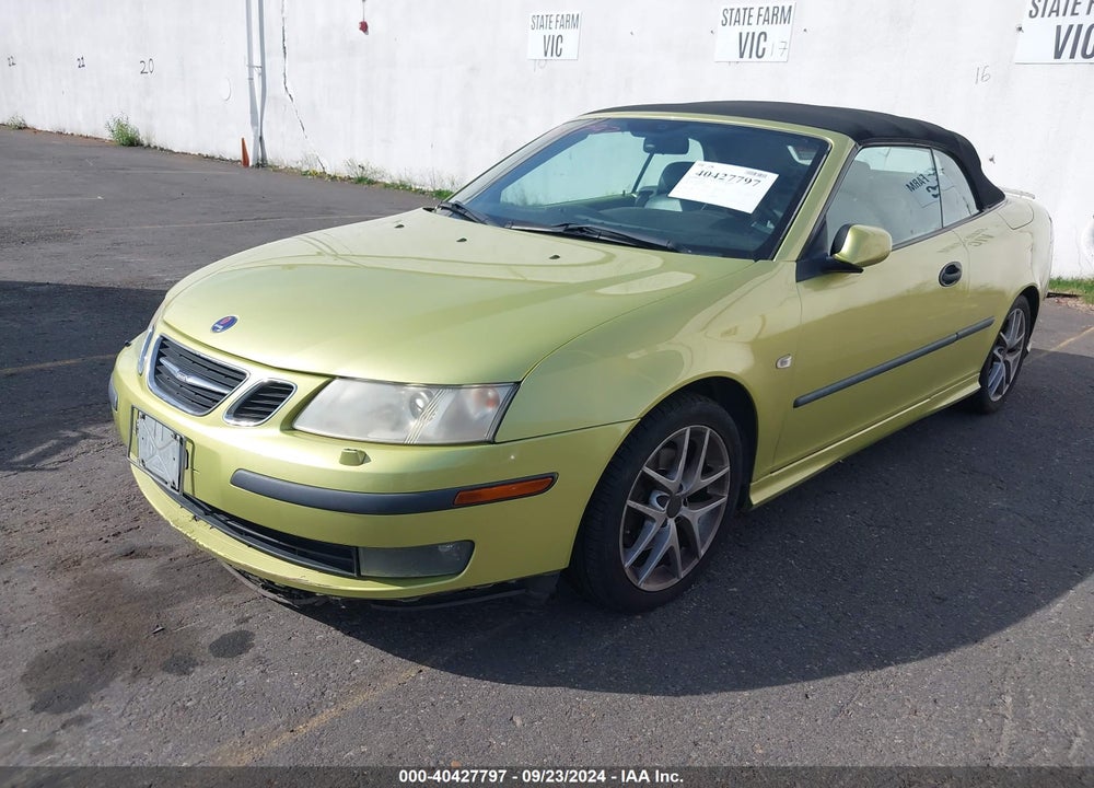 2004 SAAB 9-3 AERO VIN: YS3FH79Y746005602