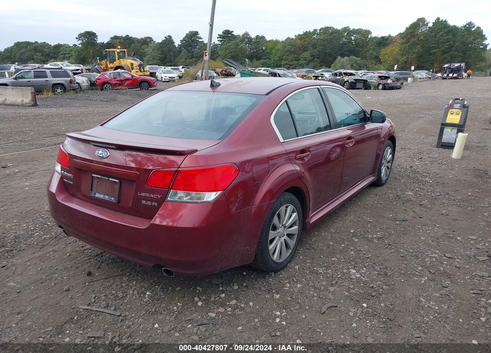 2011 SUBARU LEGACY 3.6R LIMITED VIN: 4S3BMDK69B2239933