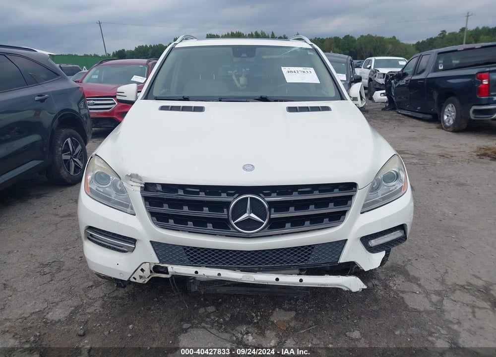 2012 MERCEDES-BENZ ML 350 4MATIC VIN: 4JGDA5HB4CA060083