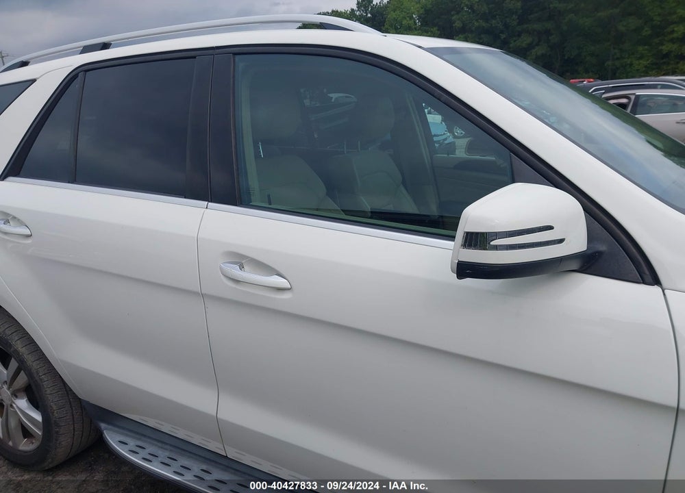 2012 MERCEDES-BENZ ML 350 4MATIC VIN: 4JGDA5HB4CA060083