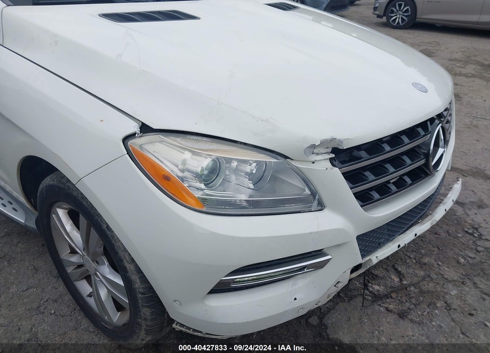 2012 MERCEDES-BENZ ML 350 4MATIC VIN: 4JGDA5HB4CA060083