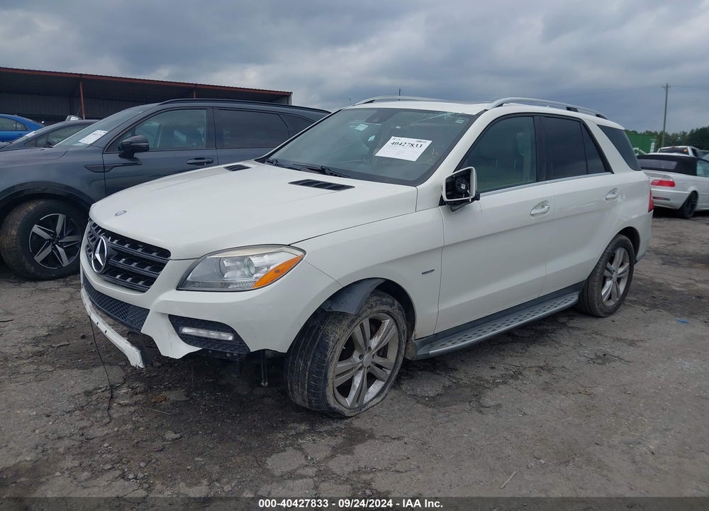 2012 MERCEDES-BENZ ML 350 4MATIC VIN: 4JGDA5HB4CA060083