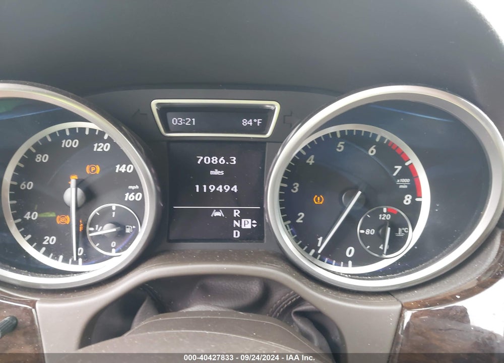 2012 MERCEDES-BENZ ML 350 4MATIC VIN: 4JGDA5HB4CA060083
