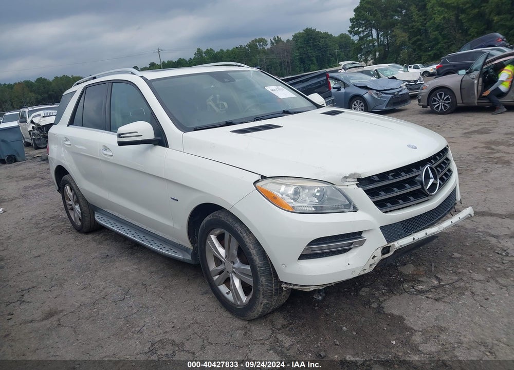 2012 MERCEDES-BENZ ML 350 4MATIC VIN: 4JGDA5HB4CA060083