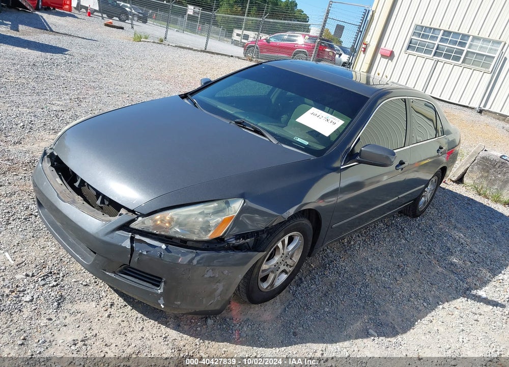 2007 HONDA ACCORD 2.4 EX VIN: 1HGCM56707A100057
