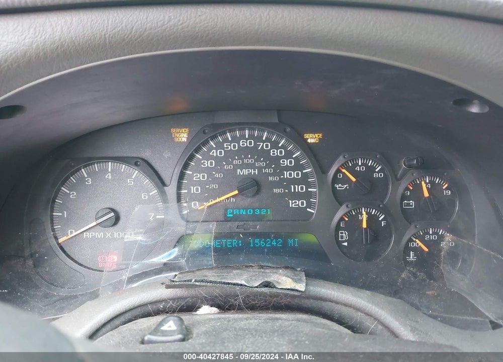 2003 CHEVROLET TRAILBLAZER LS VIN: 1GNDT13S932332045