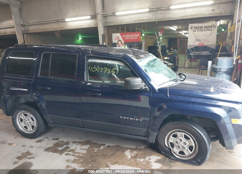 2016 JEEP PATRIOT SPORT VIN: 1C4NJRBB0GD779599