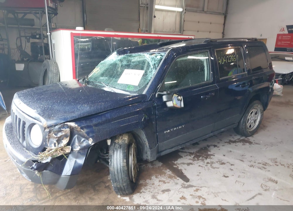 2016 JEEP PATRIOT SPORT VIN: 1C4NJRBB0GD779599