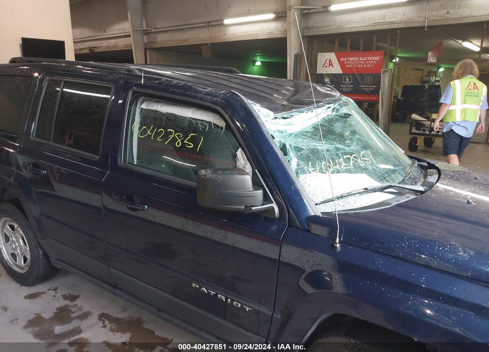 2016 JEEP PATRIOT SPORT VIN: 1C4NJRBB0GD779599