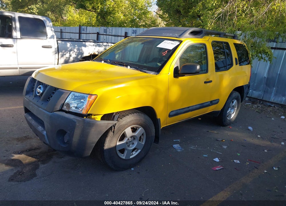 2006 NISSAN XTERRA S VIN: 5N1AN08U66C524012