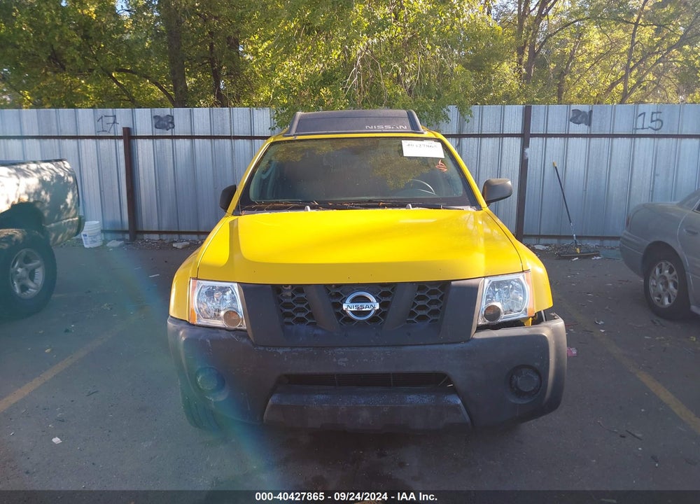 2006 NISSAN XTERRA S VIN: 5N1AN08U66C524012