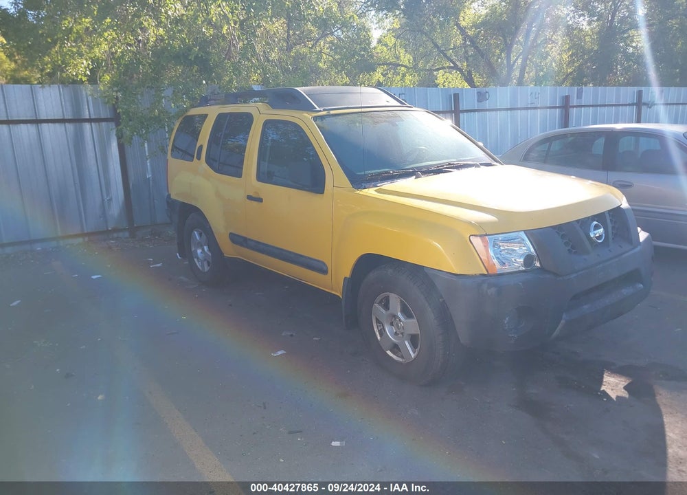 2006 NISSAN XTERRA S VIN: 5N1AN08U66C524012