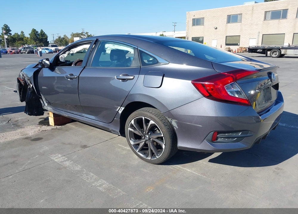 2020 HONDA CIVIC SPORT VIN: 2HGFC2F85LH540701
