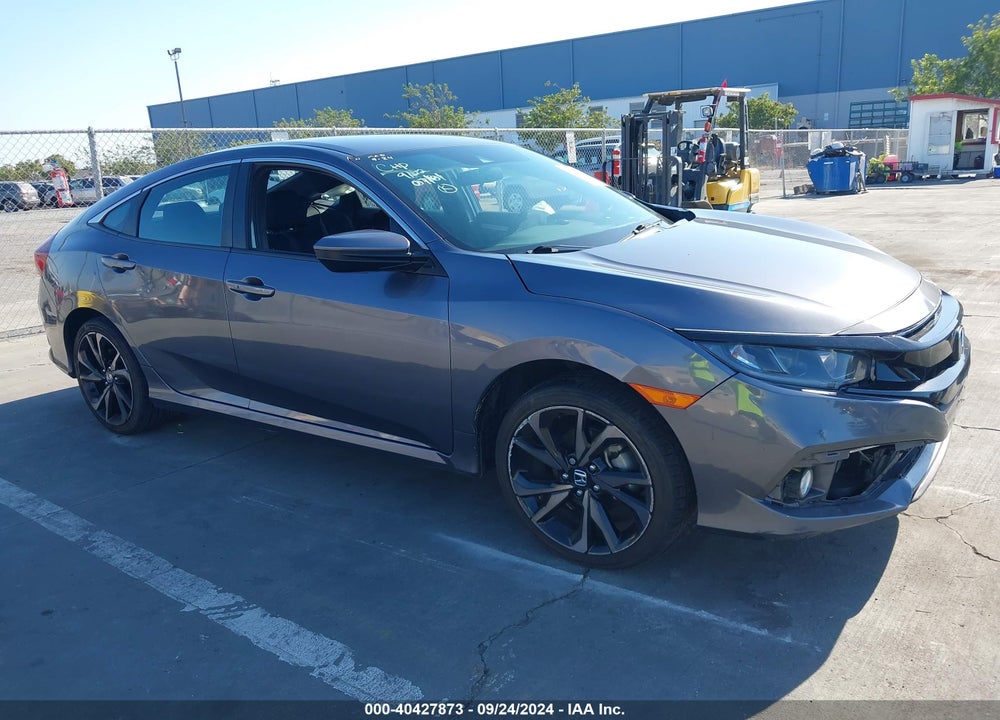 2020 HONDA CIVIC SPORT VIN: 2HGFC2F85LH540701