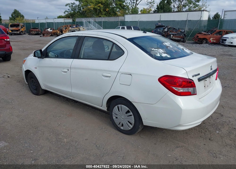 2017 MITSUBISHI MIRAGE G4 ES VIN: ML32F3FJ8HHF15548