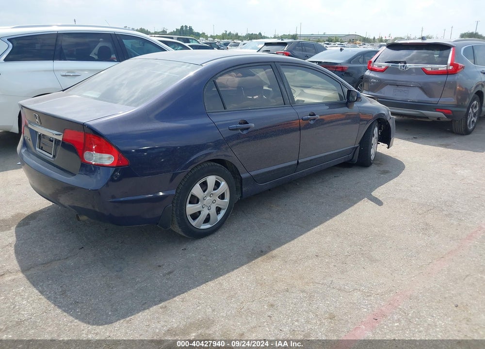 2010 HONDA CIVIC LX VIN: 2HGFA1F57AH533445