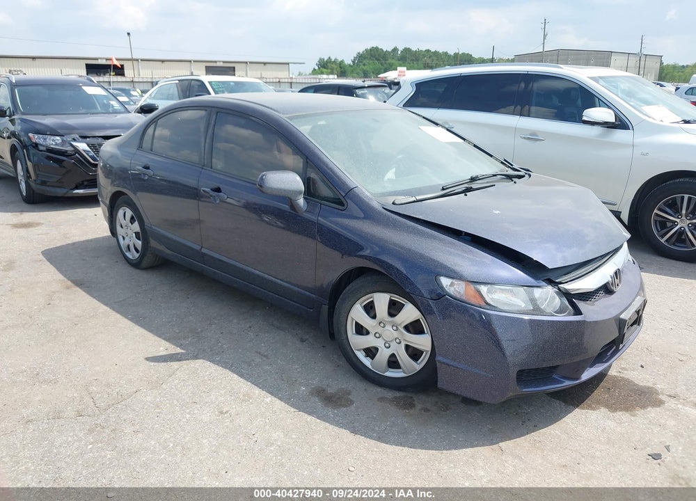 2010 HONDA CIVIC LX VIN: 2HGFA1F57AH533445