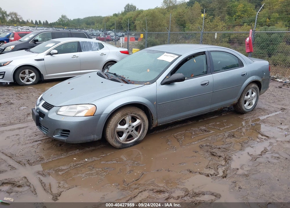 2006 DODGE STRATUS SXT VIN: 1B3EL46R26N141630