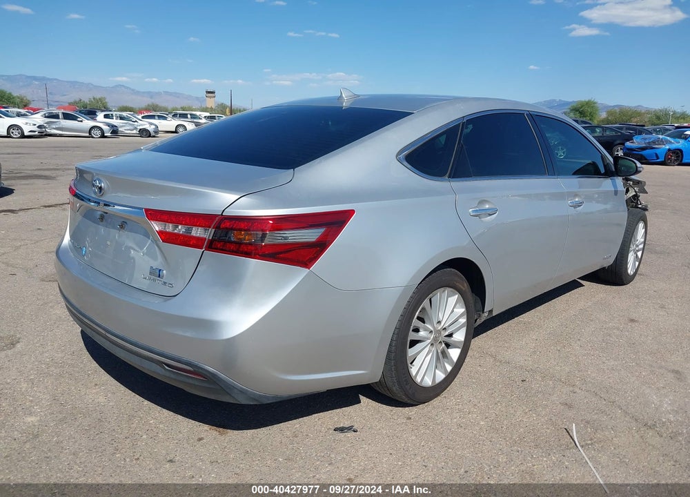 2013 TOYOTA AVALON HYBRID LIMITED VIN: 4T1BD1EBXDU001664