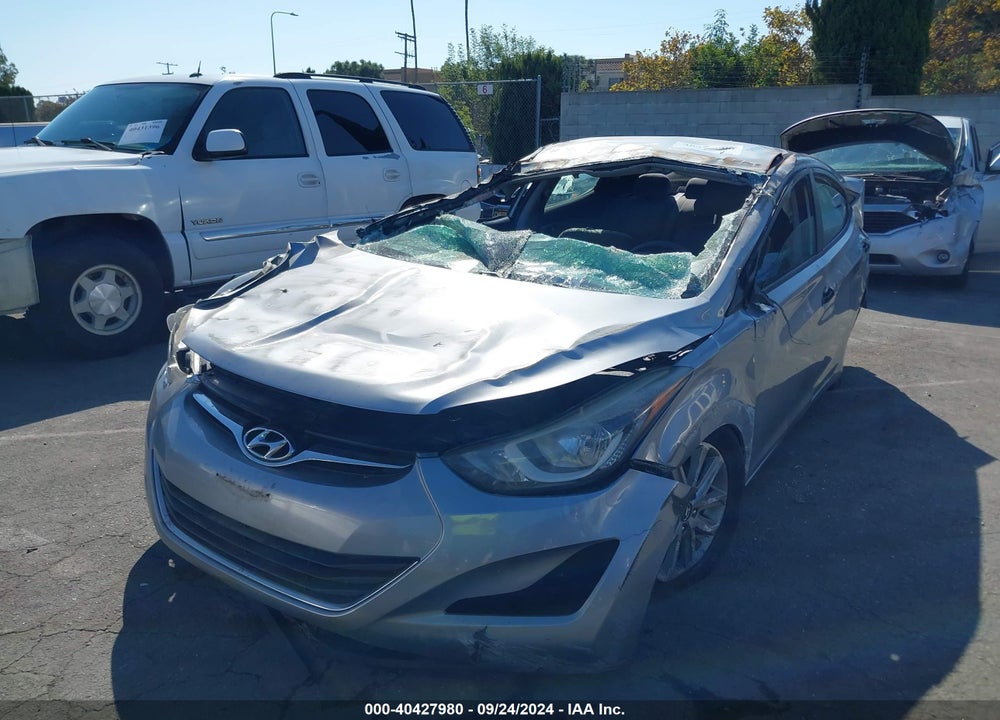2015 HYUNDAI ELANTRA SE VIN: 5NPDH4AE2FH616810