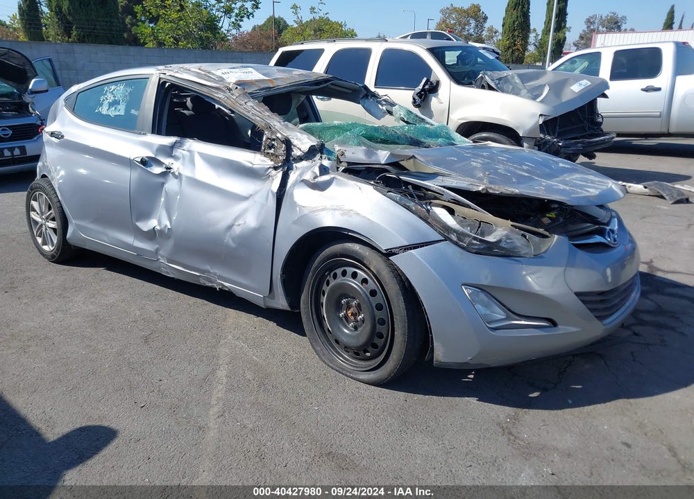 2015 HYUNDAI ELANTRA SE VIN: 5NPDH4AE2FH616810