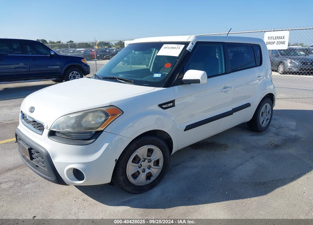 2012 KIA SOUL VIN: KNDJT2A58C7401003