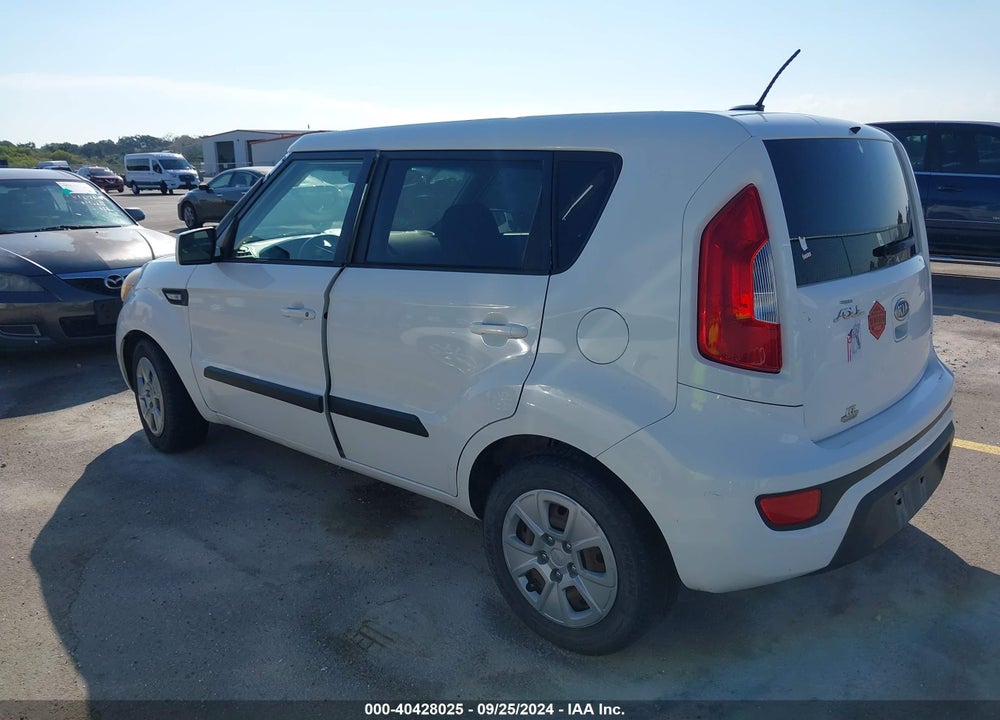 2012 KIA SOUL VIN: KNDJT2A58C7401003