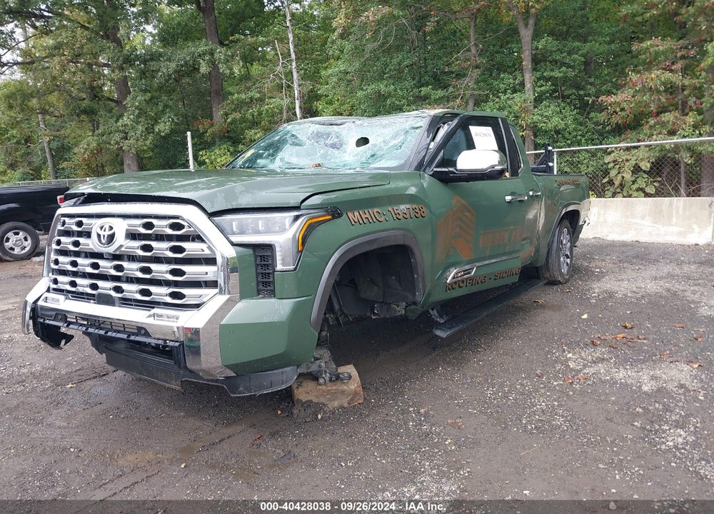 2022 TOYOTA TUNDRA 1794 EDITION VIN: 5TFMA5EC1NX001980