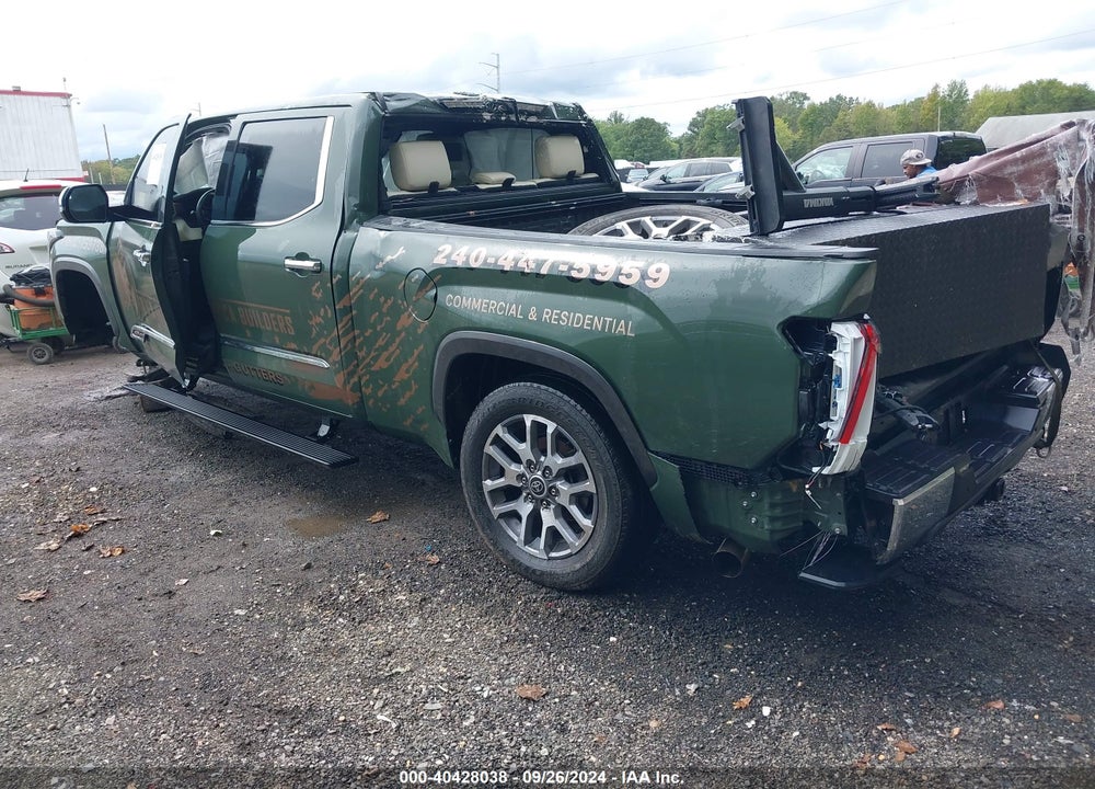 2022 TOYOTA TUNDRA 1794 EDITION VIN: 5TFMA5EC1NX001980