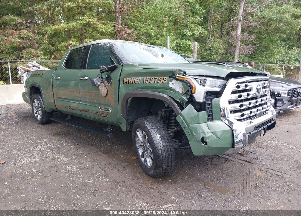 2022 TOYOTA TUNDRA 1794 EDITION VIN: 5TFMA5EC1NX001980