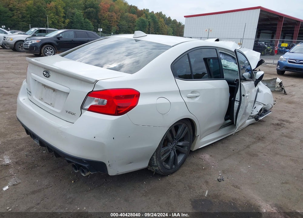 2016 SUBARU WRX LIMITED VIN: JF1VA1N6XG8806726