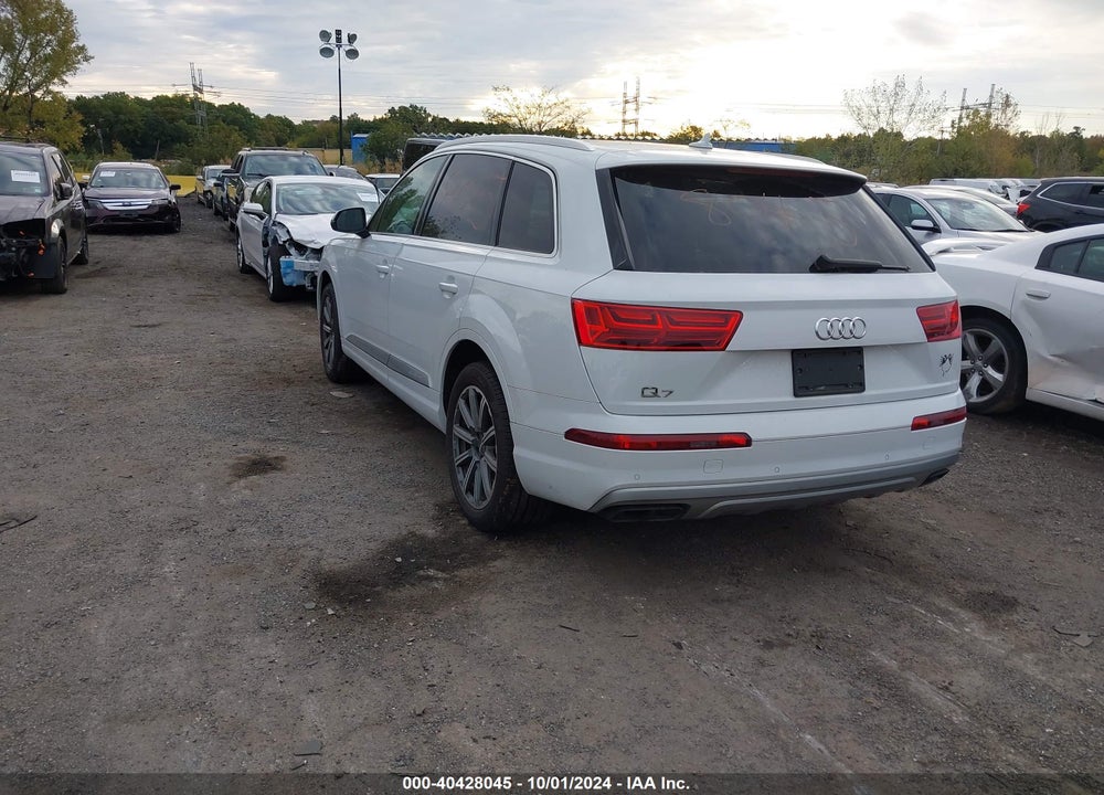 2019 AUDI Q7 55 PREMIUM/55 SE PREMIUM VIN: WA1LAAF79KD001240