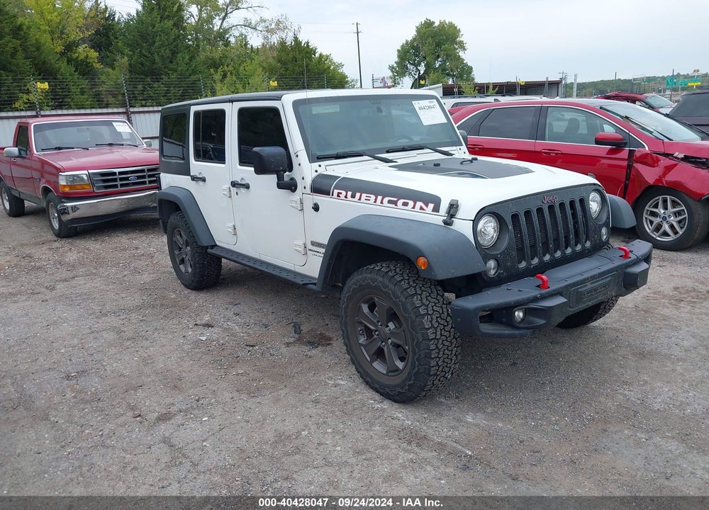 2018 JEEP WRANGLER JK UNLIMITED RUBICON RECON 4X4 VIN: 1C4HJWFG4JL822727